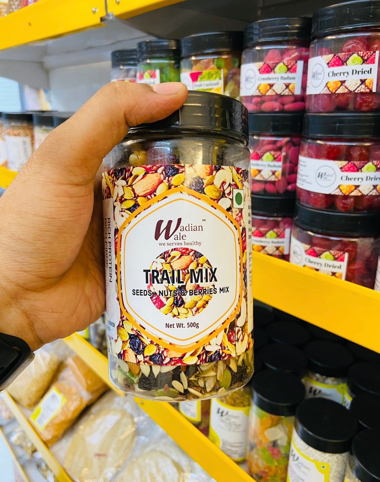 Trail Mix Seeds, Nuts & Berries Mix 500g
