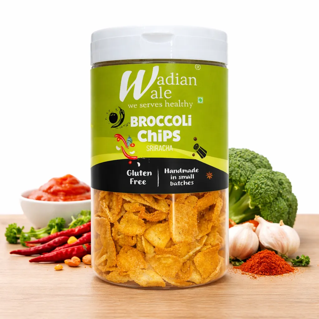 Brocli Chips Siracha Glutenfree 130g